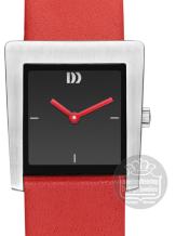 danish design horloge rood IV41Q1257