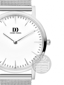 danish design IV62Q1235 dames horloge staal zilver