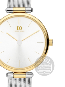 danish design 1269 dames horloge zilverkleurig