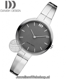 danish design 1225 dameshorloge edelstaal zilverkleurig