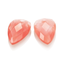sparkling jewels earring editions Cherry quartz Blossom eardrops eagem25-bs