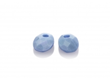 sparkling jewels earring editions Blue Aventurine Twist Oval eardrops eagem37-so