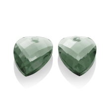 sparkling jewels earring editions Green Amethyst Blossom eardrops eagem44-bs