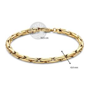 Excellent Jewelry Armband AW106306 geelgoud cardano