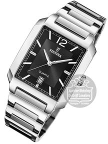 festina On the Square chronograaf horloge F20677-4