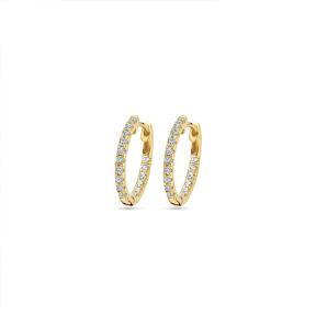 Facette Jewels Oorbellen 4031985 geelgoud met lab grown diamant