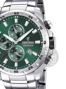 festina timeless chronograaf horloge F20463-3