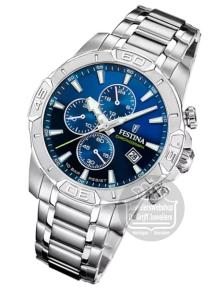 festina timeless chronograaf horloge F20704-4