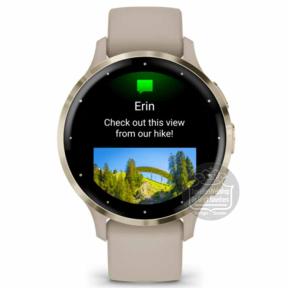 Garmin Venu 3S Amoled horloge 010-02785-55 GPS 41mm leren band