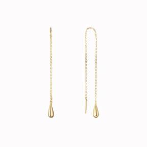 Jackie Gold San Polo Threader Earrings JKE24.306