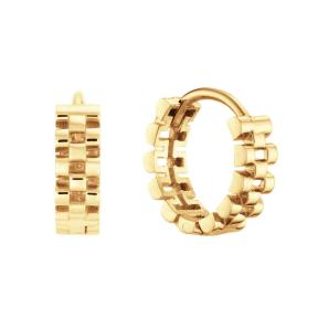 Jackie Gold Guell Hoops JKE24.311