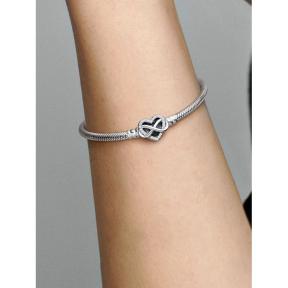 Pandora armband Silver sprankelend hart 592645C01-20