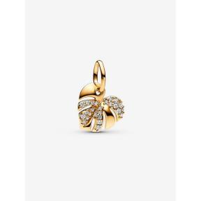 Pandora bedel Silver Goldplated Monstera Blad Charm 763349C01