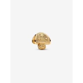 Pandora minibedel Silver Goldplated Paddenstoel 764048C00