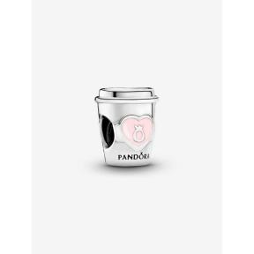 Pandora Silver Even Pauze Koffiekopje bedel 797185EN160
