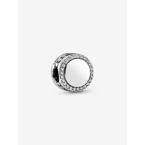 Pandora Silver Sprankelende Button bedel 798747C01