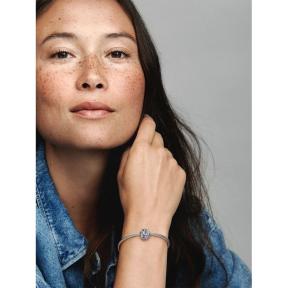 Pandora Silver Opengewerkte Paarse Madeliefjes bedel 798772C02