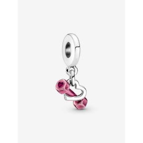 Pandora Silver Kreeft Dumbbell en Hart 799545C01