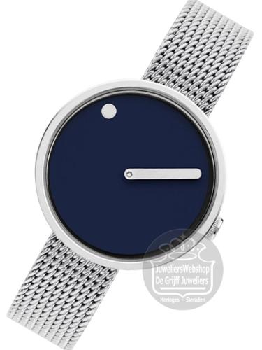 Picto Horloge PT43392-0812 Blauw Small 30mm