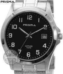 P.1726 Prisma Heren Horloge Staal