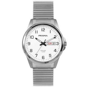 Prisma Herenhorloge P.1280 rekband Wit