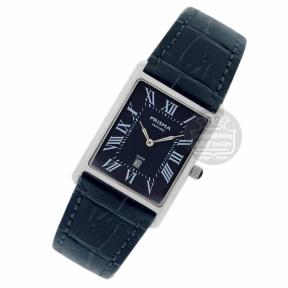 Prisma Herenhorloge P2373 baron Blauw leer