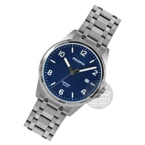 Prisma Herenhorloge P1411 Stainless Steel Blauw
