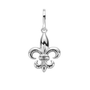 Rebel and Rose Hanger RR-PD014-S Zilver Pendant Fleur de Lis