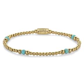 Rebel & Rose Armband RR-40142-G-S Touch Of Turquoise 16,5cm