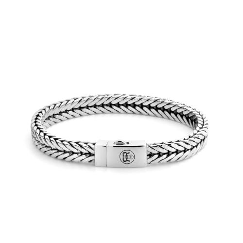 rebel & rose Sterling Silver Line Hermes armband RR-BR004-S-L+