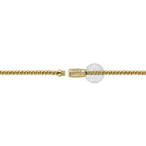 Rebel and Rose Necklace Yellow Gold Only 3mm RR-NL044-G-42