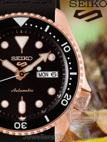 Seiko 5 Sports Automatic horloge SRPD76K1 Rose