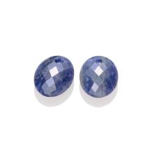 sparkling jewels Sodalite Medium Oval eardrops EAGEM20-MO