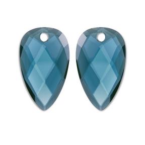 sparkling jewels earring editions Ocean Topaz Quartz Blossom eardrops eagem67-bs