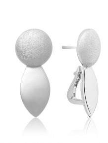 sparkling jewels earring editions the core mat silver oorstekers eas14