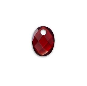 sparkling jewels Medium Oval Ruby Quartz hanger PENGEM50-MO
