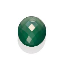 sparkling jewels Medium Oval Green Onyx hanger PENGEM53-MO