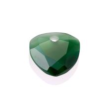 sparkling jewels Trillion Cut Green Onyx hanger pengem53-TRI