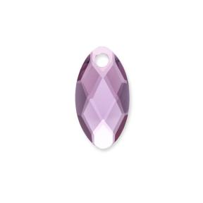 sparkling jewels leaf Aubergine Quartz hanger pengem59-fct-s