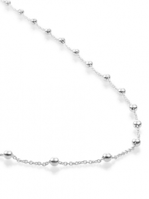 sparkling jewels regular editions ketting ball chain silver snbs070