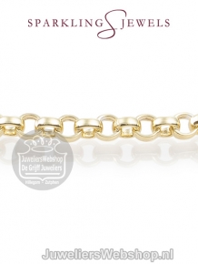 sparkling jewels regular editions ketting loop chain gold sng090