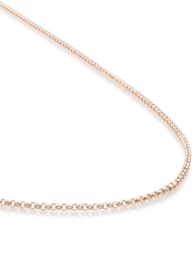 sparkling jewels regular editions ketting loop chain rose gold snrg090