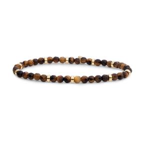 sparkling jewels armband Tiger Eye roundel interstellar SBG-GEM09-MIX-RDL