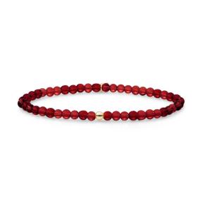 sparkling jewels armband Ruby Quartz saturn small 4mm sbg-gem50-add-4mm