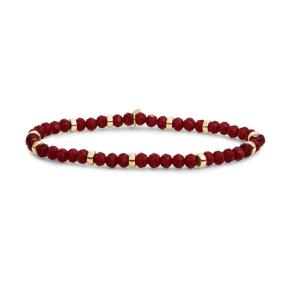 sparkling jewels armband Ruby Quartz roundel interstellar SBG-GEM50-MIX-RDL