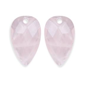 sparkling jewels earring editions rose quartz Blossom eardrops eagem13-bs