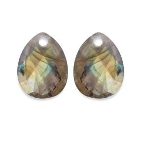 sparkling jewels Labradorite Afterglow eardrops EAGEM18