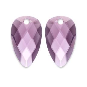 sparkling jewels earring editions Aubergine Quartz Blossom eardrops eagem59-bs