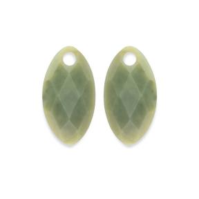 sparkling jewels facet Southern Jade leaf eagem61-fclf-s