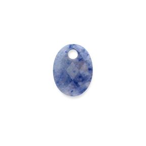 sparkling jewels Medium Oval Blue Aventurine hanger PENGEM37-MO